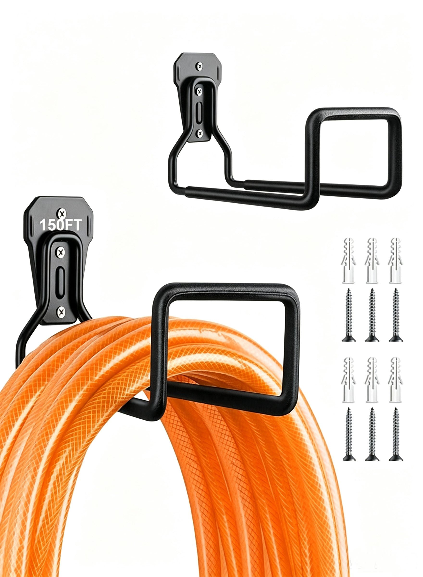 Heavy Duty Wall Hook product overview with screws