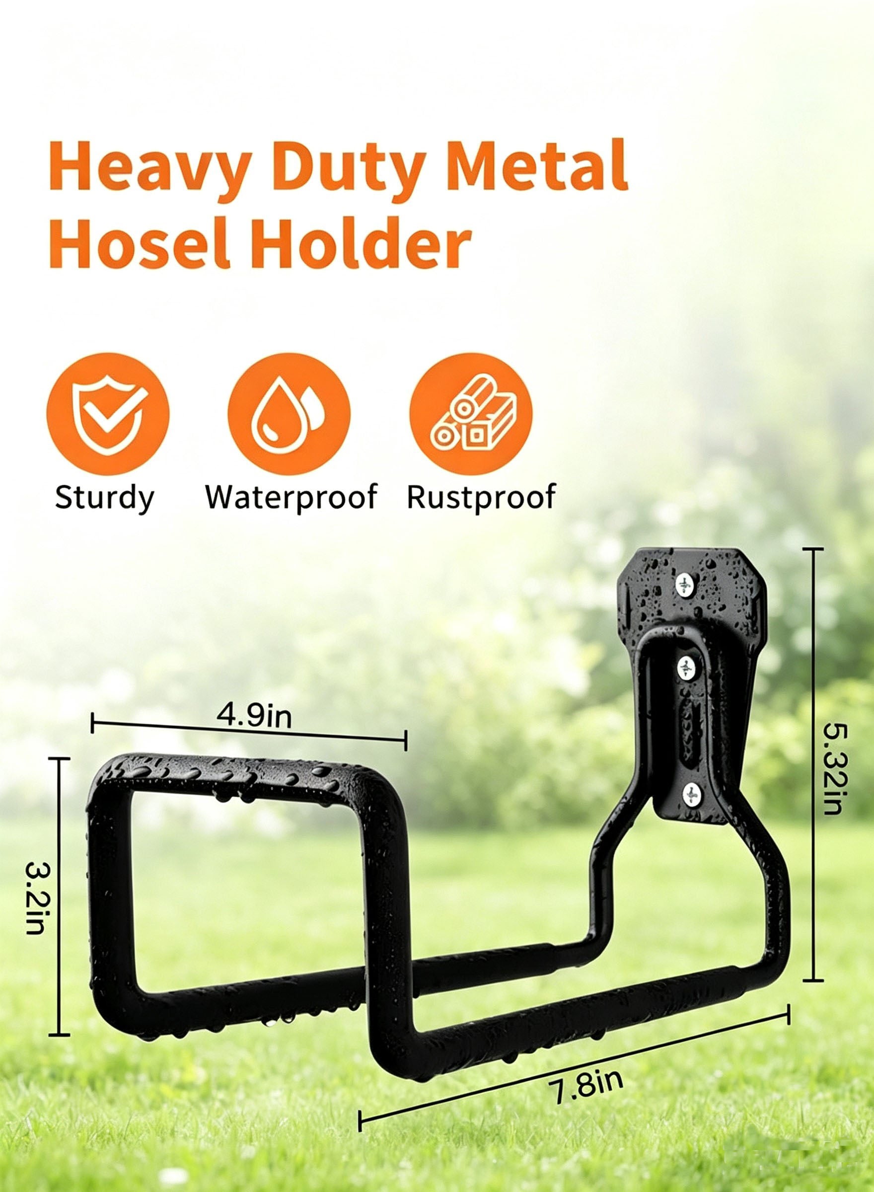 Heavy Duty Wall Hook dimensions and features